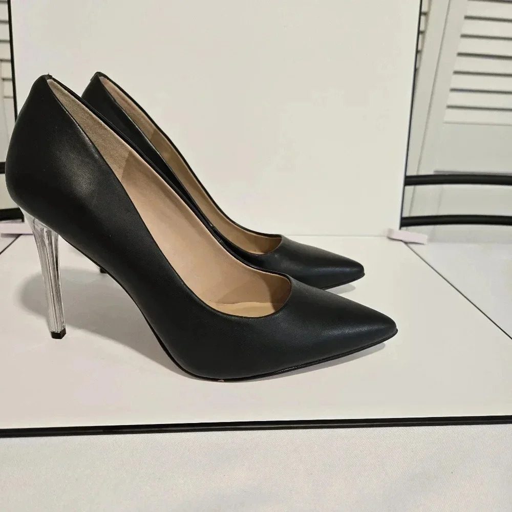 Max No. 6 Black Stiletto Heels – Classic Elegance with a Modern Twist - Picture 4 of 14